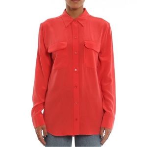 Equipment Signature Washed Silk Shirt